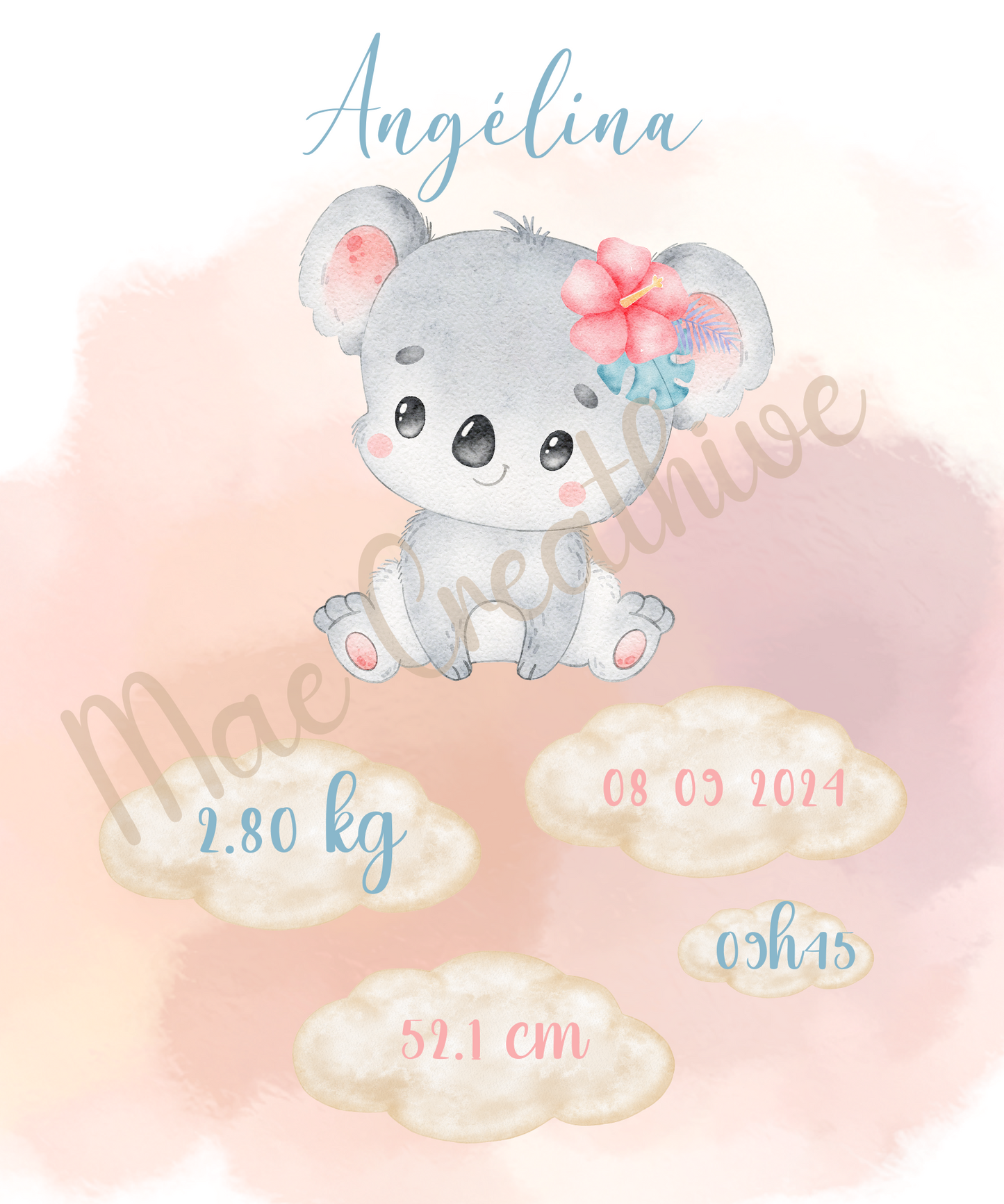 Affiche Animaux A4