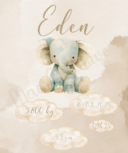 Affiche Animaux A4