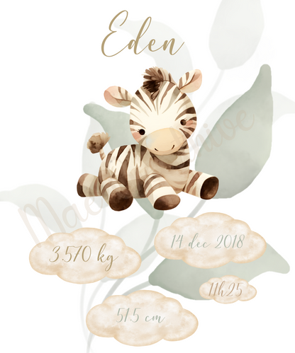 Affiche Animaux A4