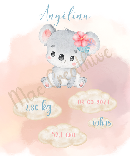 Affiche Animaux A4